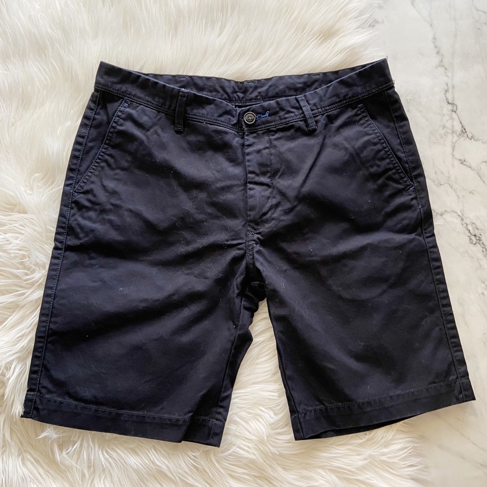Zara Men Navy Shorts